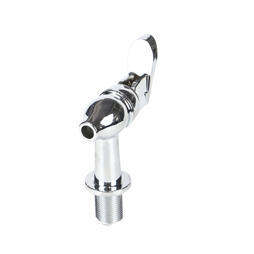 Válvula de Bola Pequeña-B7 Plateado Grifo de plástico para dispensador de agua embotellada opcional de color clásico pulido galvanizado